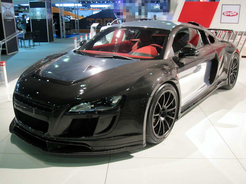 Audi r8 карбоновый диффузор